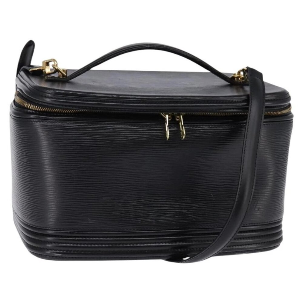 LOUIS VUITTON Epi Nice Hand Bag Black M48012 LV Auth 142914